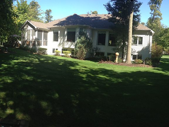 Private large backyard