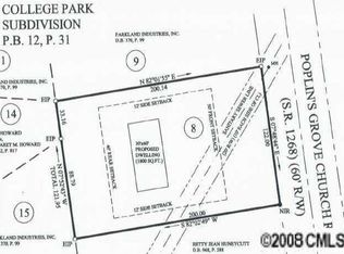 LOT 8 Poplins Grove Church Rd, Albemarle, NC 28001