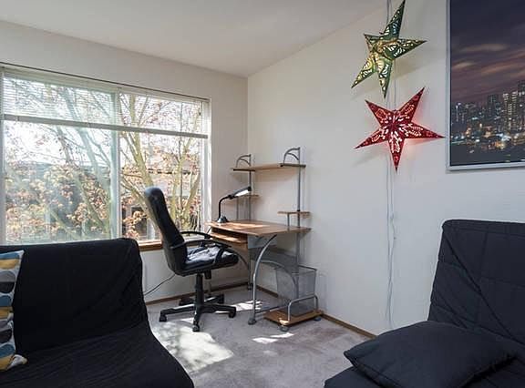 Desk in the living room