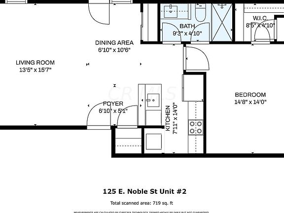 3rd image of 125 E Noble St APT 2
