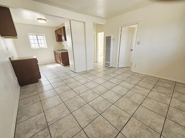 Living room and Kitchen