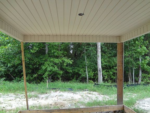 Covered Back Porch