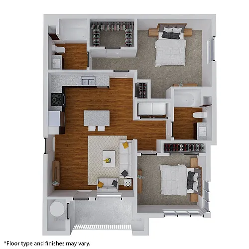 Floor plan Residence 8 Luxury
