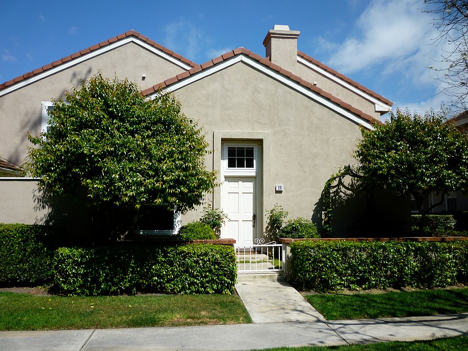Front door of the townhouse