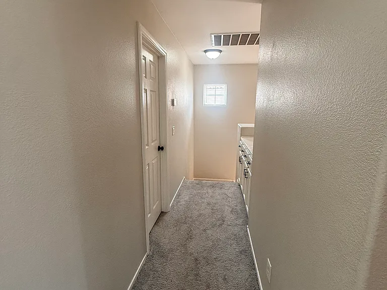 upstairs hall.