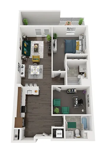 Floor plan A1D