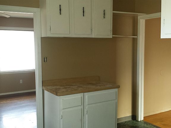 View from Kitchen into Living Rm