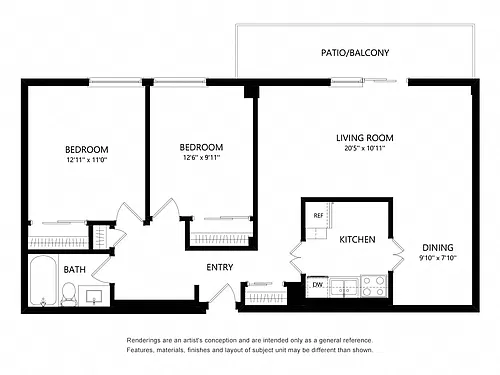 Floor plan F2