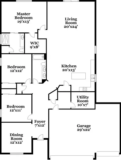 3 bed, 2.0 bath, 2164 sqft, $2,855 — Photo 2