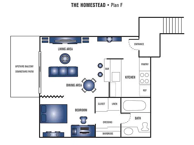 Floor plan Plan F