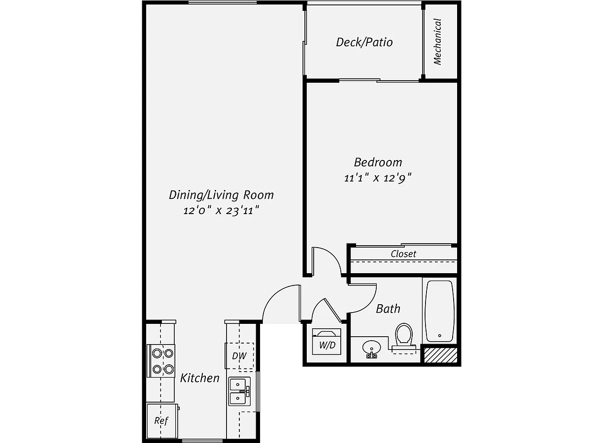 Floor plan A2G