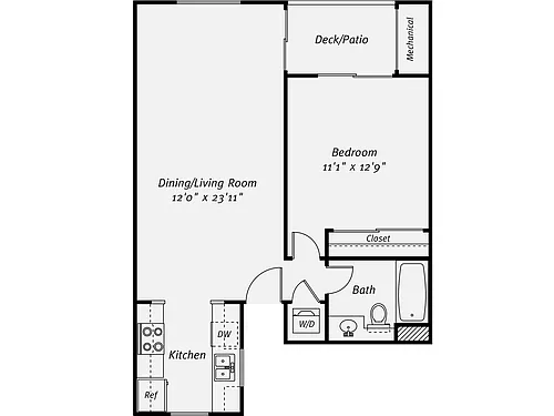 Floor plan A2G