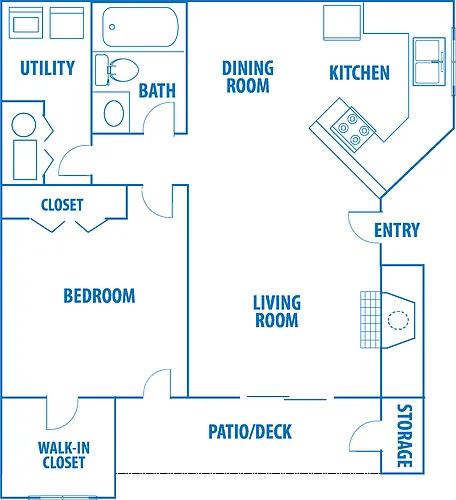 Floor plan A1b