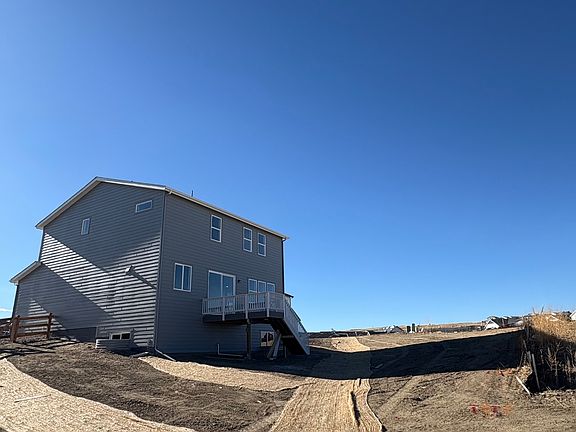 Large concrete patio and fencing being installed 22 December! Landscaping will be installed in late December and finished in the spring (grass).