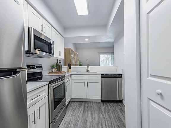 Kitchen with White Shaker Style Finishes