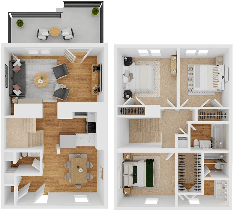 Floor plan C1