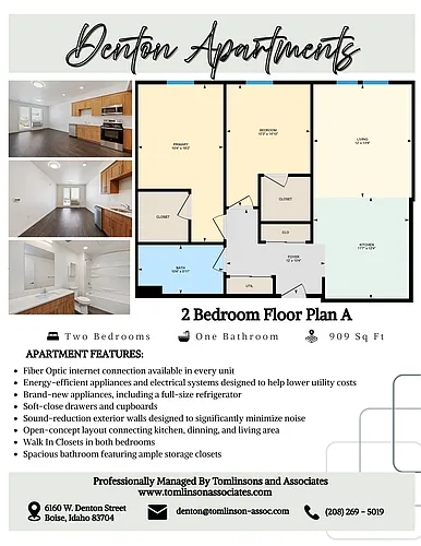 Floor plan Two Bedroom A