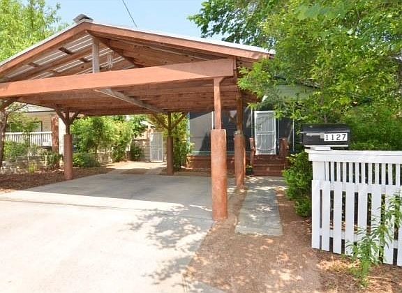 Functional and attractive carport.