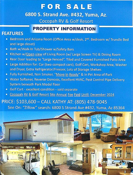 6800 S Strand Ave 432, Yuma, AZ 85364 Zillow