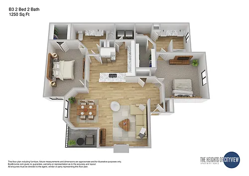 Floor plan B3