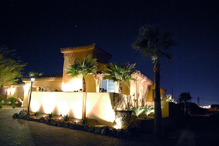 Beautifully Lit Up at Night