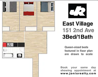 Rented by Jonis Realty