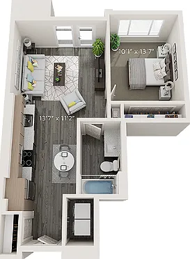 A5 Floor Plan - 3D A5 Floor Plan - 3D