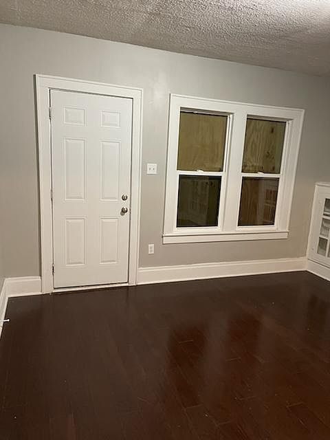 front door - living room