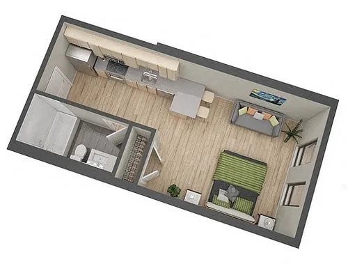 Floor plan Northrup