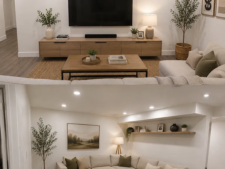 Mockup. The furniture is not included.