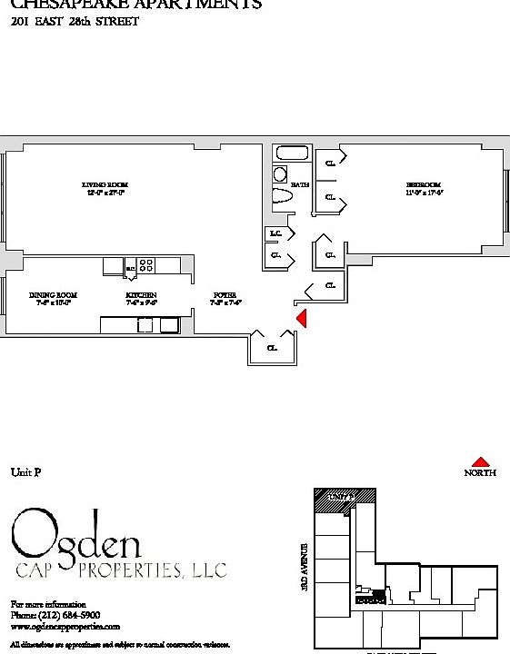 1st image of 407 3rd Ave #3P