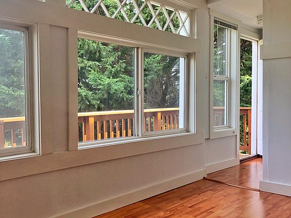 Freshly painted living room.