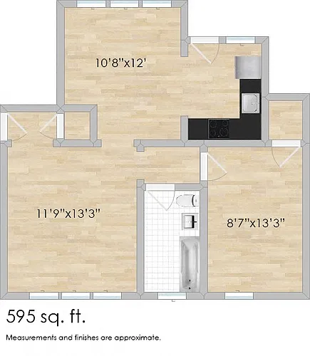 Floor plan 240 Washington A