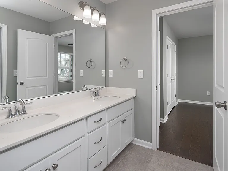 Jack and Jill bathroom