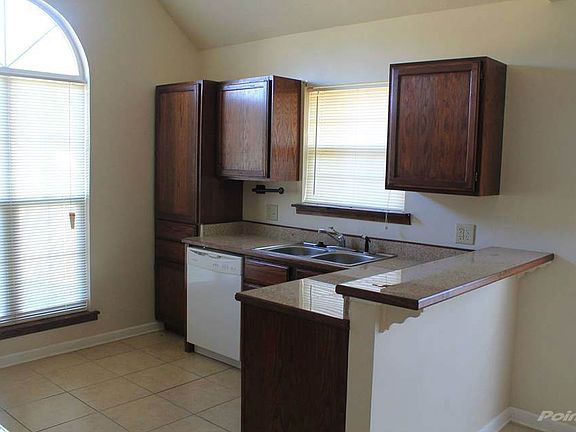 side view of kitchen