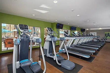 Gym in same building as unit