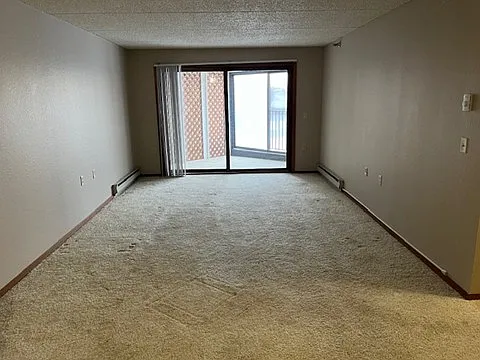 Large Living room with 3 season porch
