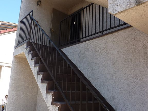 Front door with security screen door