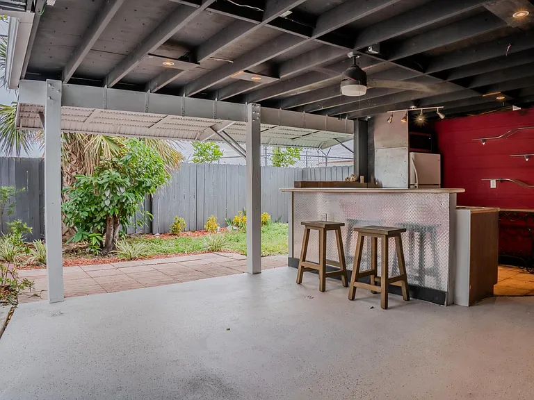 Covered Patio and Summer Kitchen