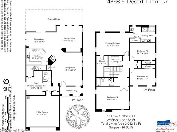 3rd image of 4868 E Desert Thorn Dr