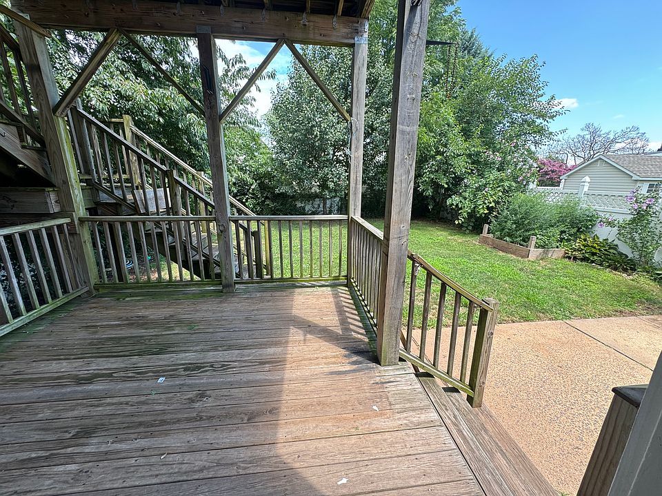 Deck and yard (from back door)