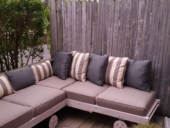 West-facing private deck