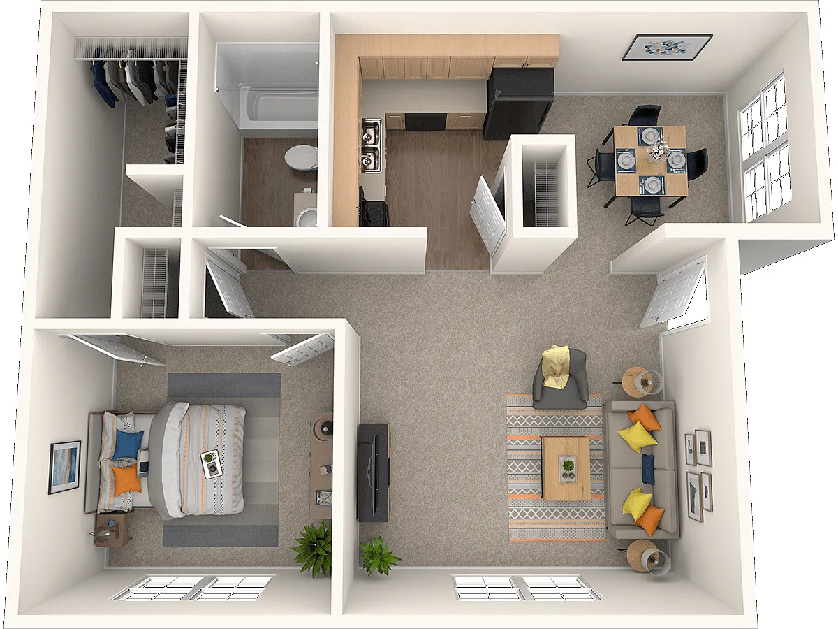 Floor plan A1