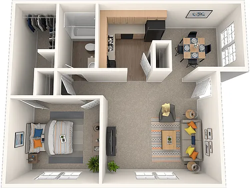 Floor plan A1
