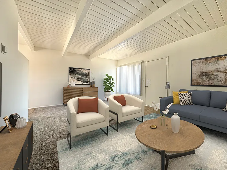 Unit #9 - Available Now - Virtually Staged to show potential furniture configurations.