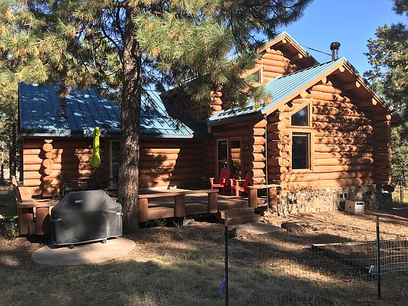 Redwood deck and grill
