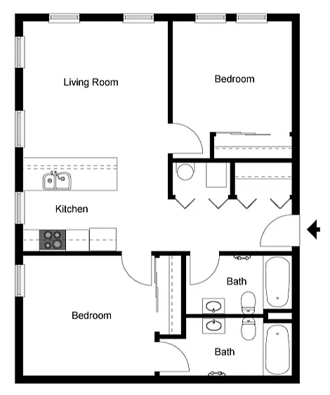 Floor plan S-B2