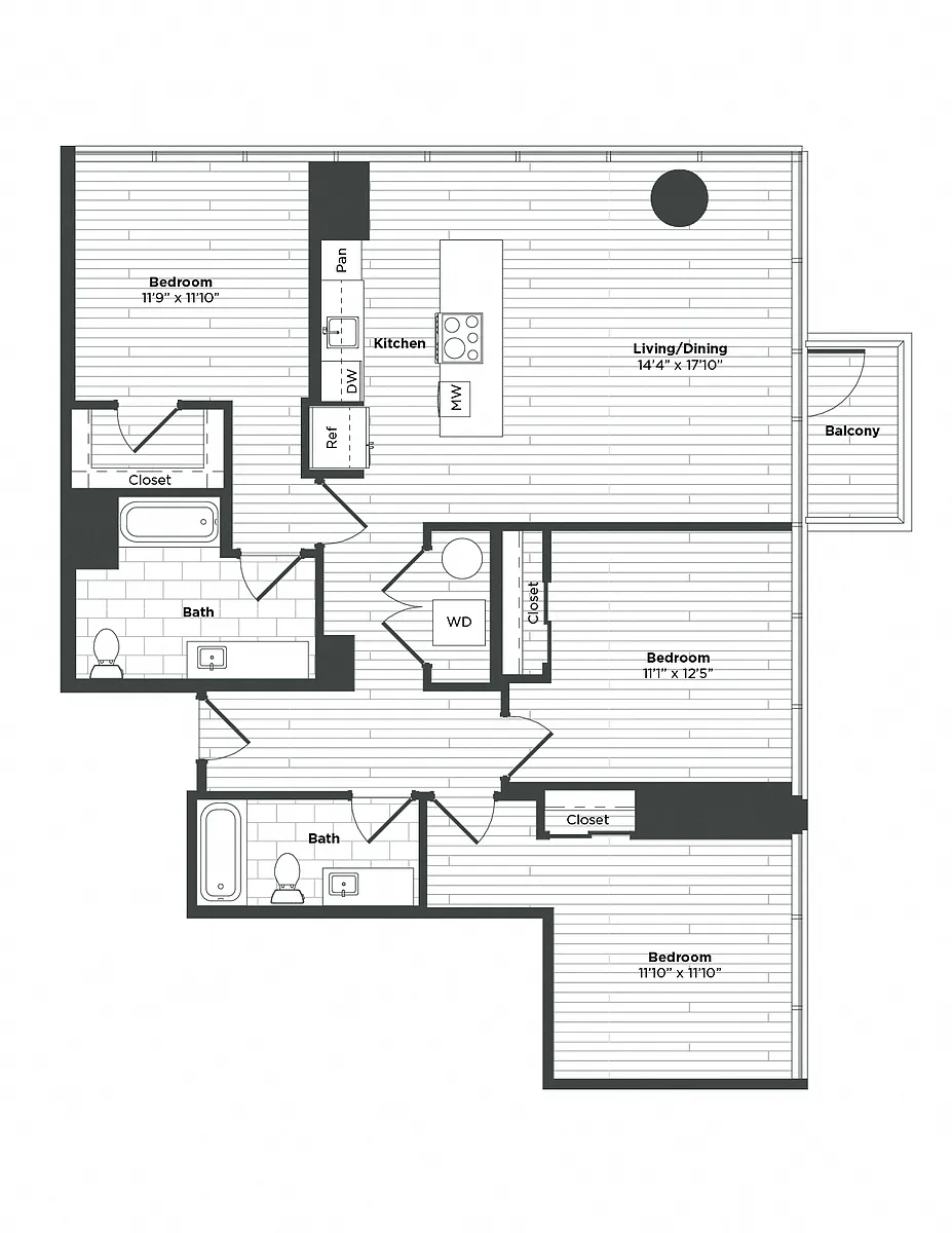 Floor plan 3AB
