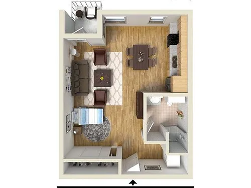 Floor plan KERNS