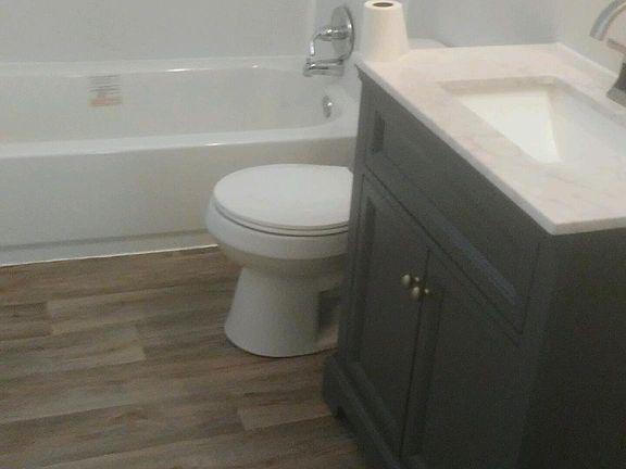 All brand new spacious bathroom